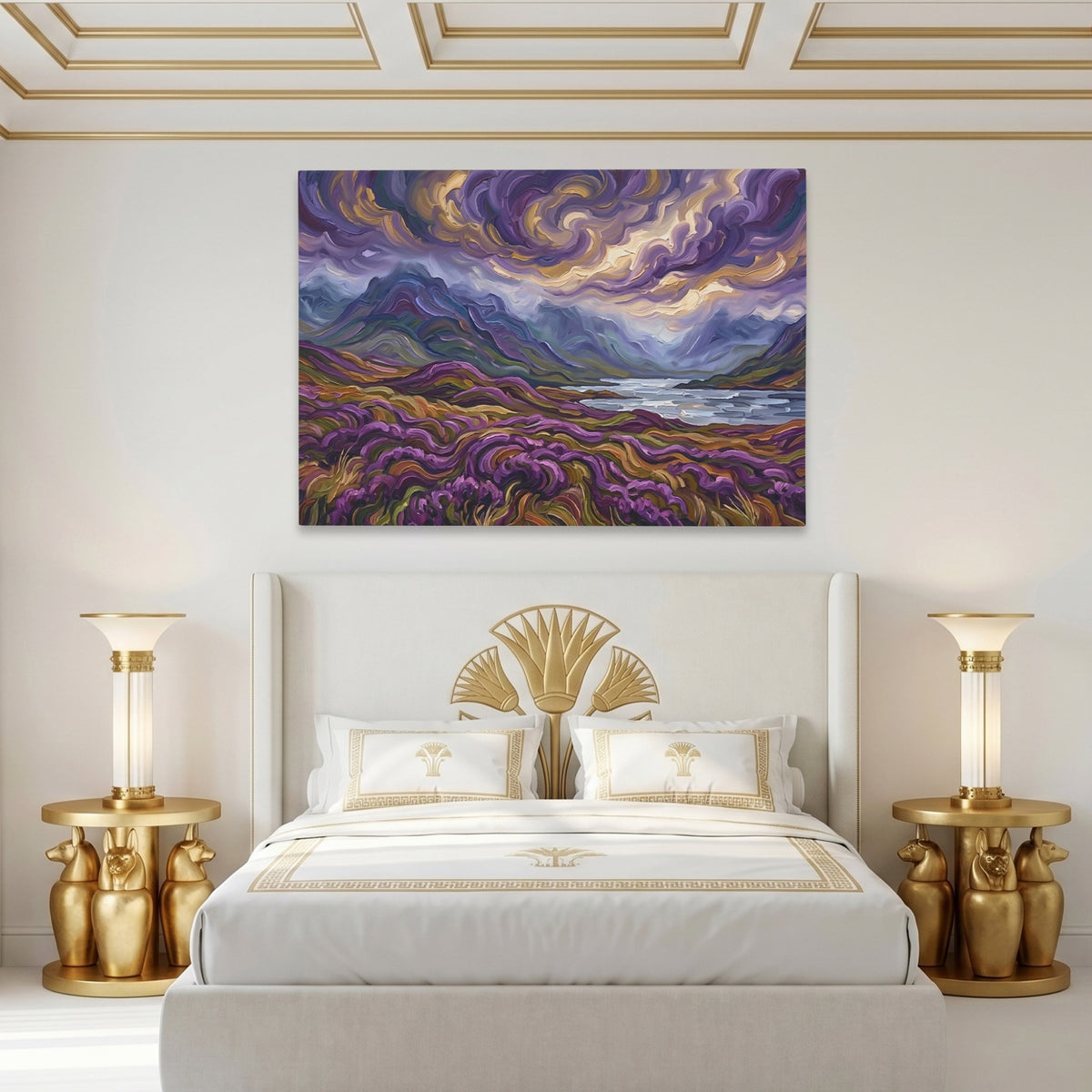 Purple Flower Valley — Purple Flower Valley Egyptian Isis Room Land 35