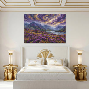 Purple Flower Valley — Purple Flower Valley Egyptian Isis Room Land 35