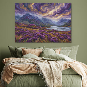 Purple Flower Valley — Purple Flower Valley Green Bedroom 46