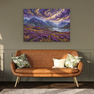 Purple Flower Valley — Purple Flower Valley Hallway Bench Green 57