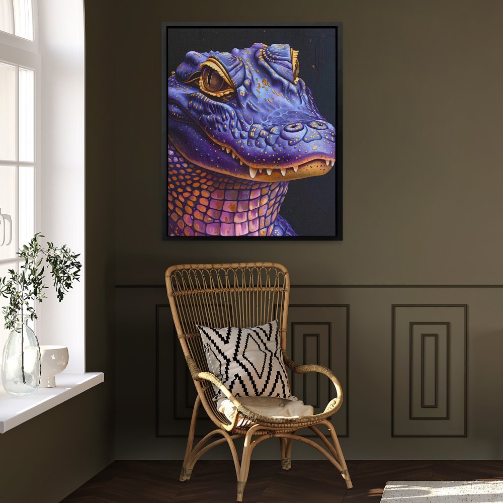 Purple Predator - Luxury Wall Art