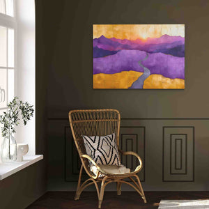 Purple Valley - Luxury Wall Art