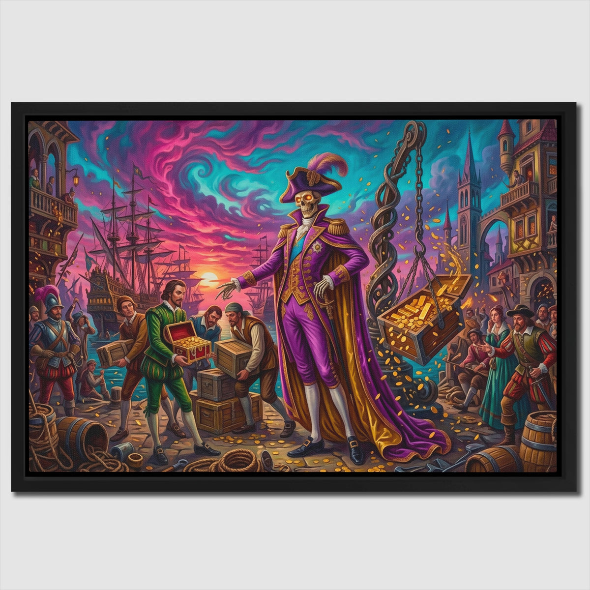 Purple Wizard Port — Purple Wizard Port Close Up Landscape 25