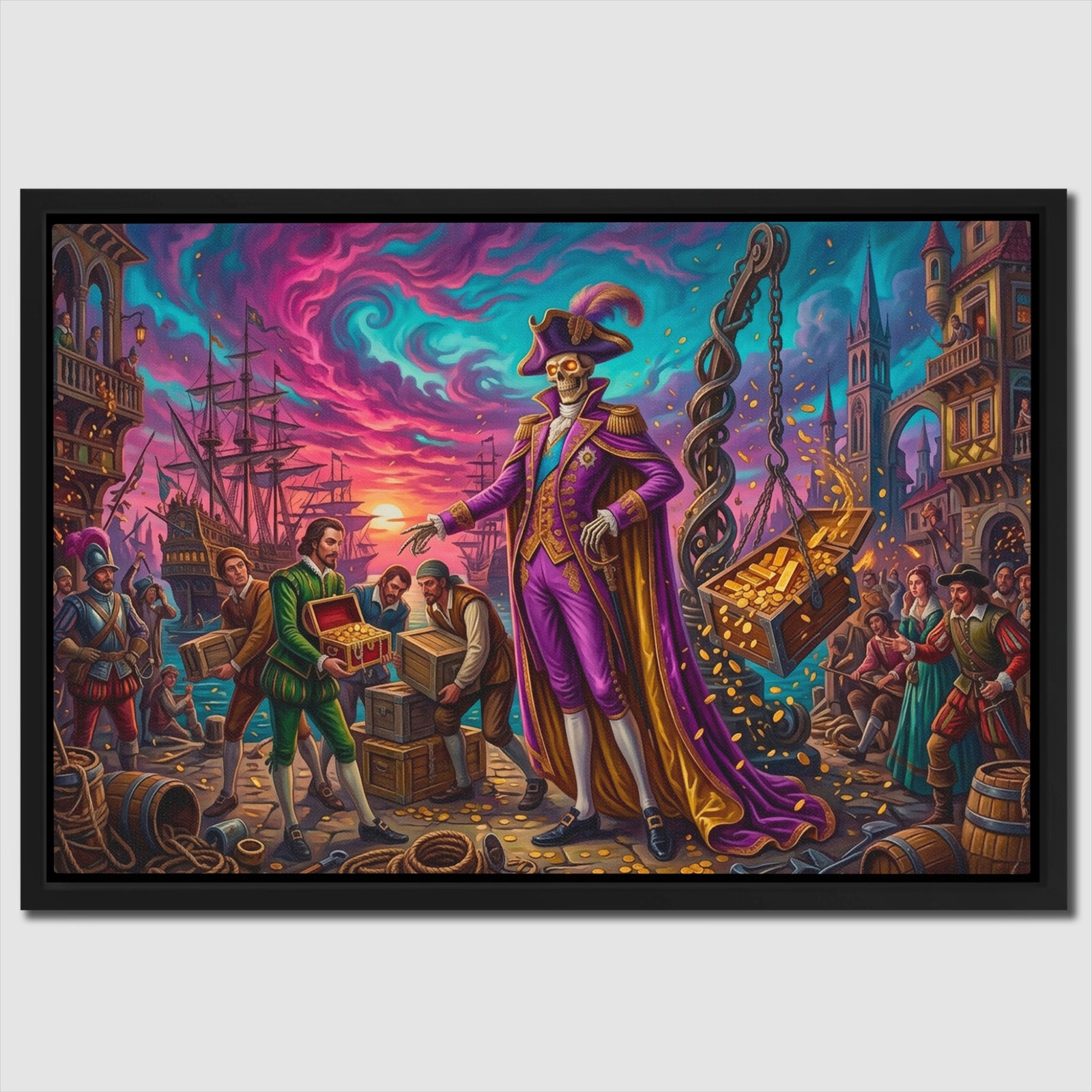 Purple Wizard Port — Purple Wizard Port Close Up Landscape 25