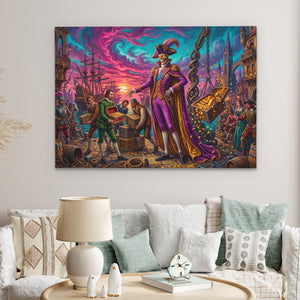 Purple Wizard Port — Purple Wizard Port Clock Bed land 14