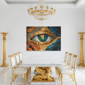 Pyramid Golden Eye — Pyramid Golden Eye Roman White Room Land 147
