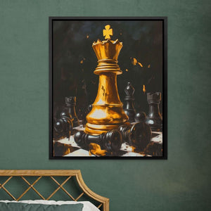 Queen Reigns Supreme - Luxury Wall Art