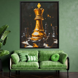 Queen Reigns Supreme - Luxury Wall Art