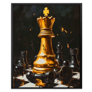 Queen Reigns Supreme - Luxury Wall Art