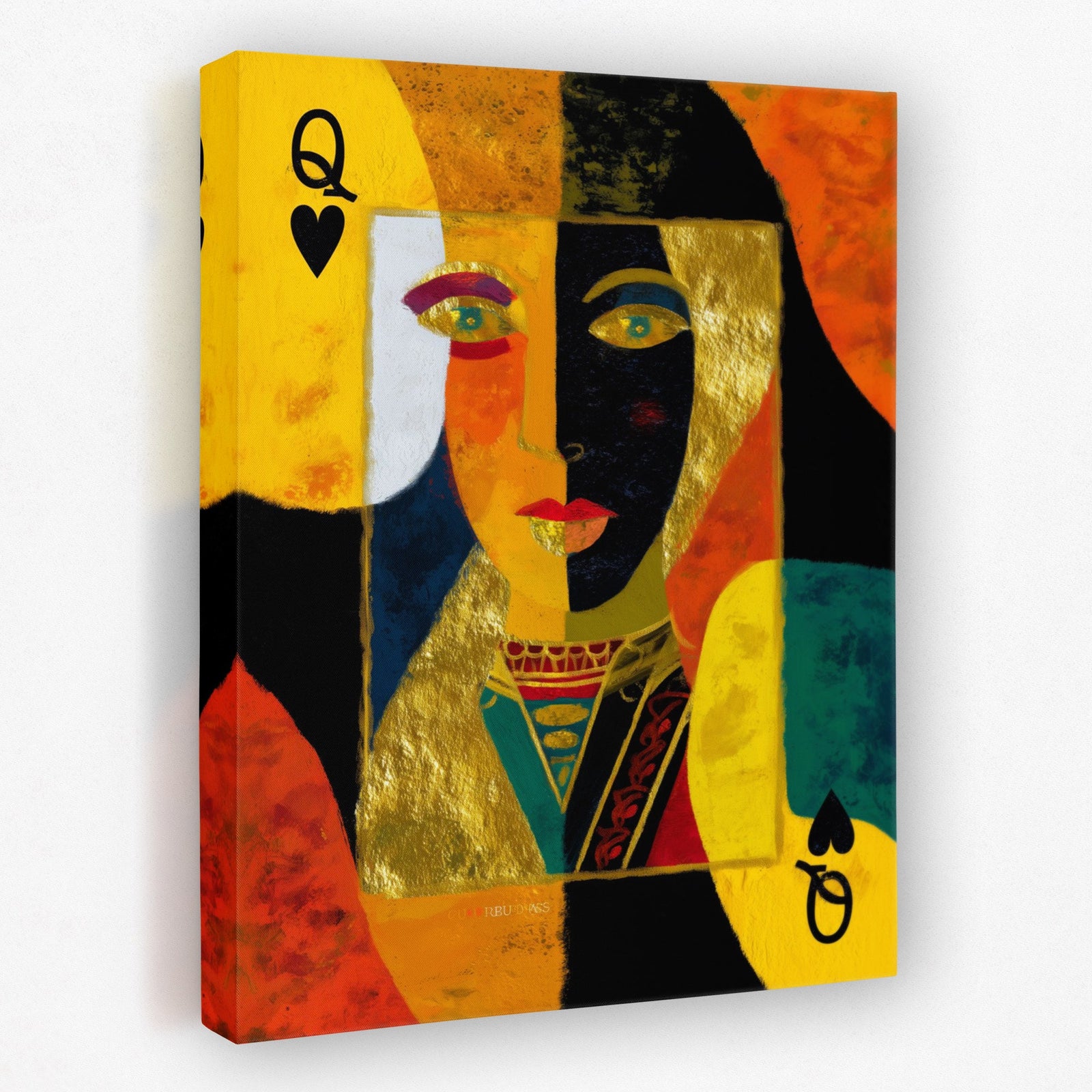 Queen's Spade Fragments - Luxury Wall Art