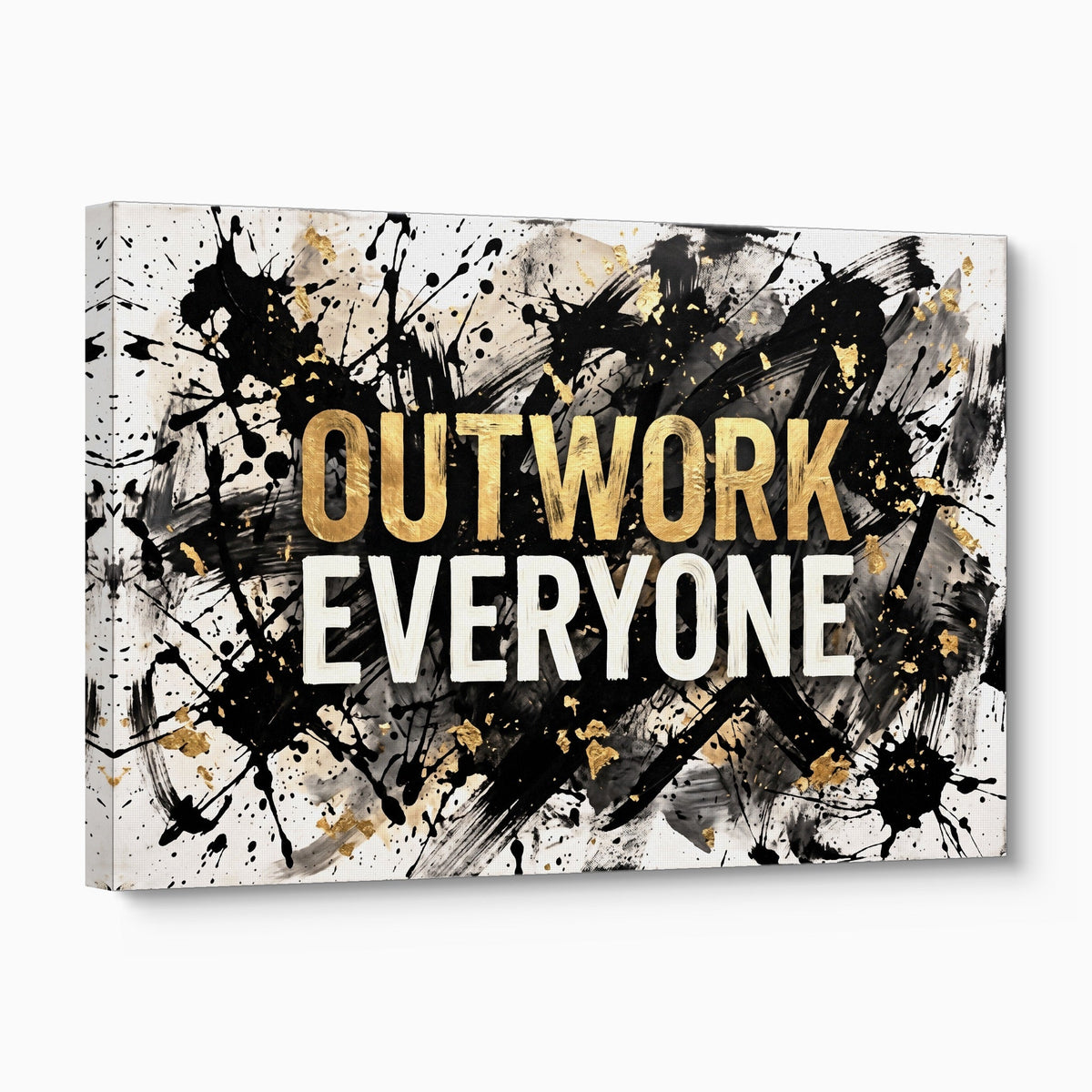 Quote Outwork Everyone V2 - Luxury Wall Art
