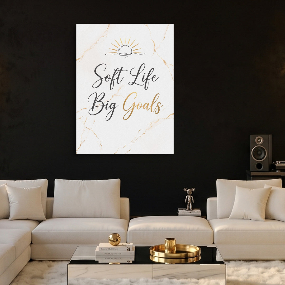Quote Soft Life Big Goals — quote soft life big goals sq hype beast land v2 2 1port flush print