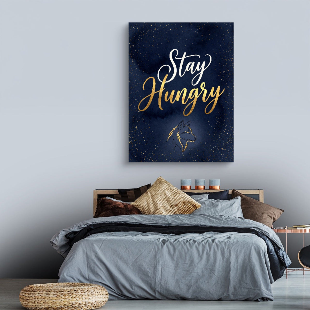 Quote Stay Hungry - Luxury Wall Art