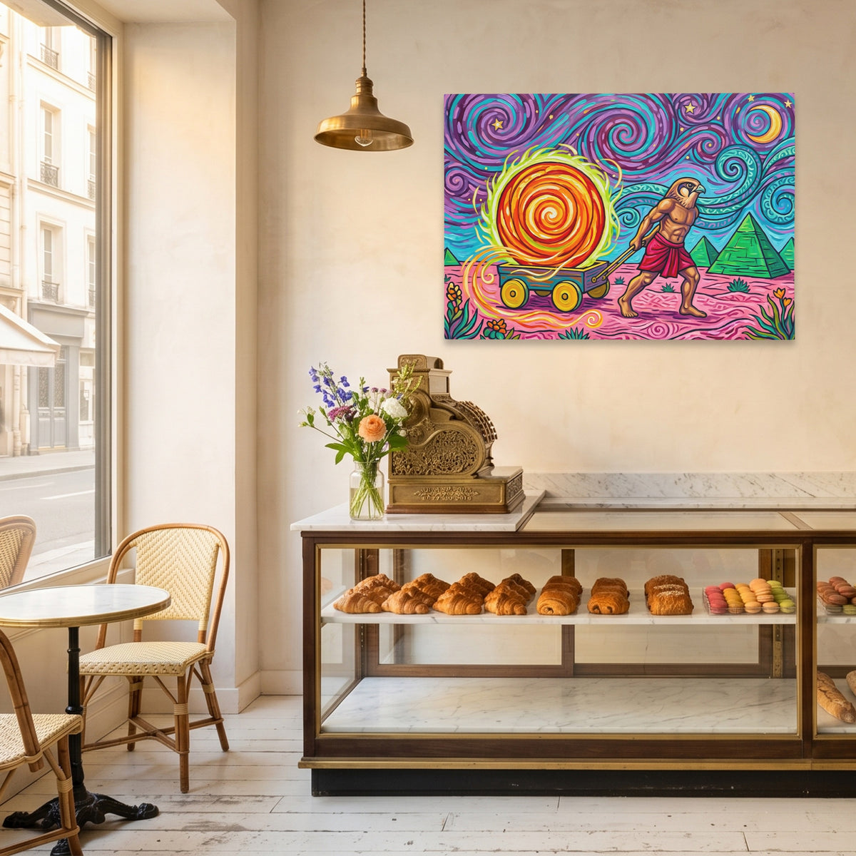 Ra Bringing Light — Ra Bringing Light Corner Bakery Land 86