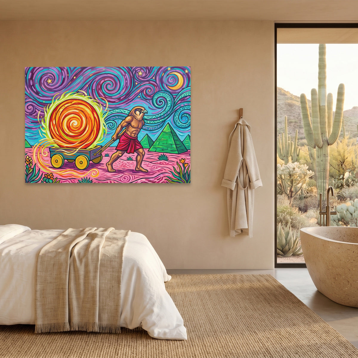Ra Bringing Light — Ra Bringing Light Desert Home Land 105