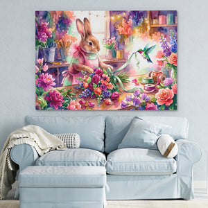 Rabbit Floral Studio — Rabbit Floral Studio Blue Pastel Couch 5