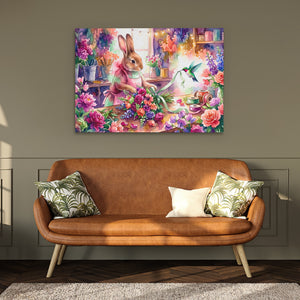 Rabbit Floral Studio — Rabbit Floral Studio Hallway Bench Green 60