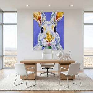 Rabbit Layered Abstraction — Rabbit Layered Abstraction White Bull Room Port 202