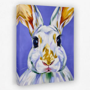 Rabbit Layered Abstraction — Rabbit Layered Abstraction Portrait   Side View   Mirror 181