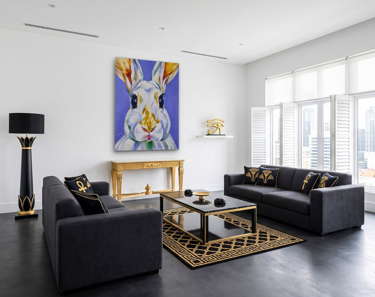 Rabbit Layered Abstraction — Rabbit Layered Abstraction Egypt Themed Room Port Angle 13