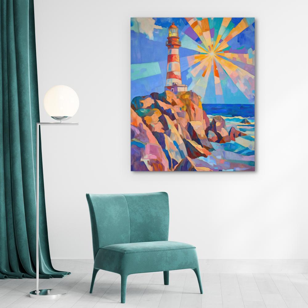 Radiant Beacon - Luxury Wall Art