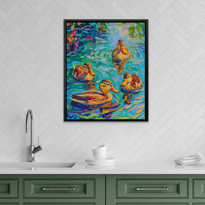 Radiant Ducklings - Luxury Wall Art