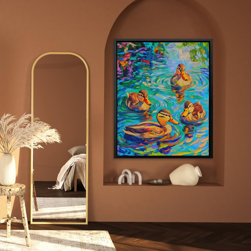 Radiant Ducklings - Luxury Wall Art
