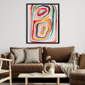 Rainbow Abstraction - Luxury Wall Art