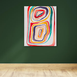 Rainbow Abstraction - Luxury Wall Art