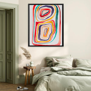 Rainbow Abstraction - Luxury Wall Art