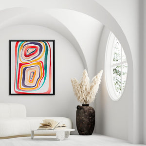 Rainbow Abstraction - Luxury Wall Art