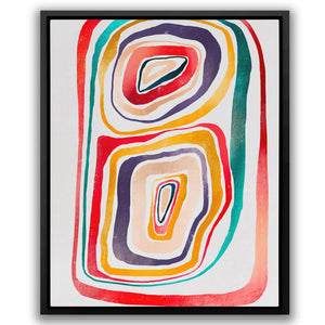 Rainbow Abstraction - Luxury Wall Art