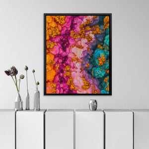 Rainbow Bloom - Luxury Wall Art