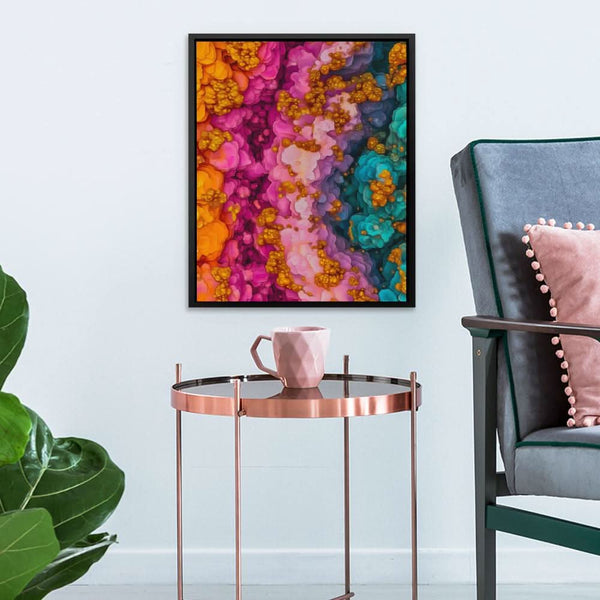 Rainbow Bloom in a room