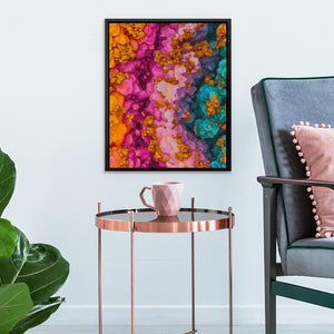 Rainbow Bloom - Luxury Wall Art