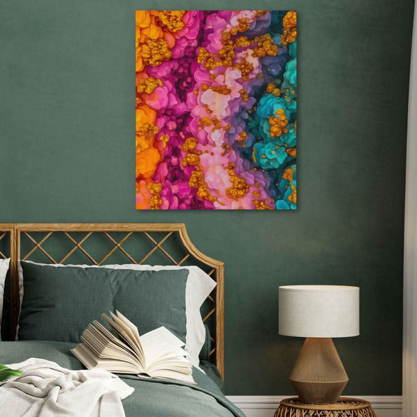 Rainbow Bloom in a room
