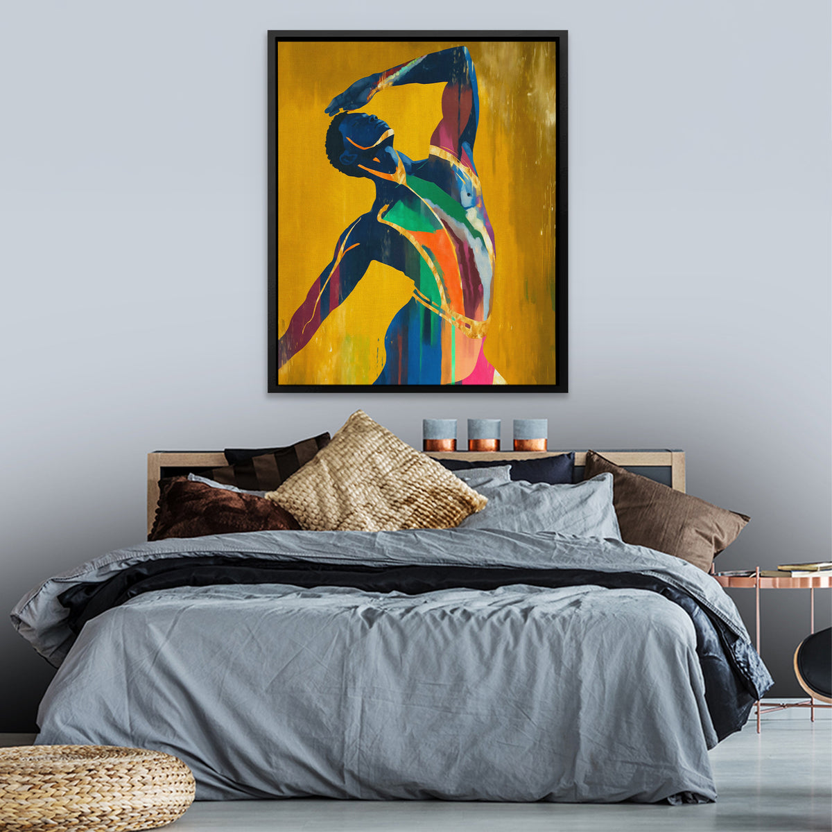Rainbow Figure Dancing