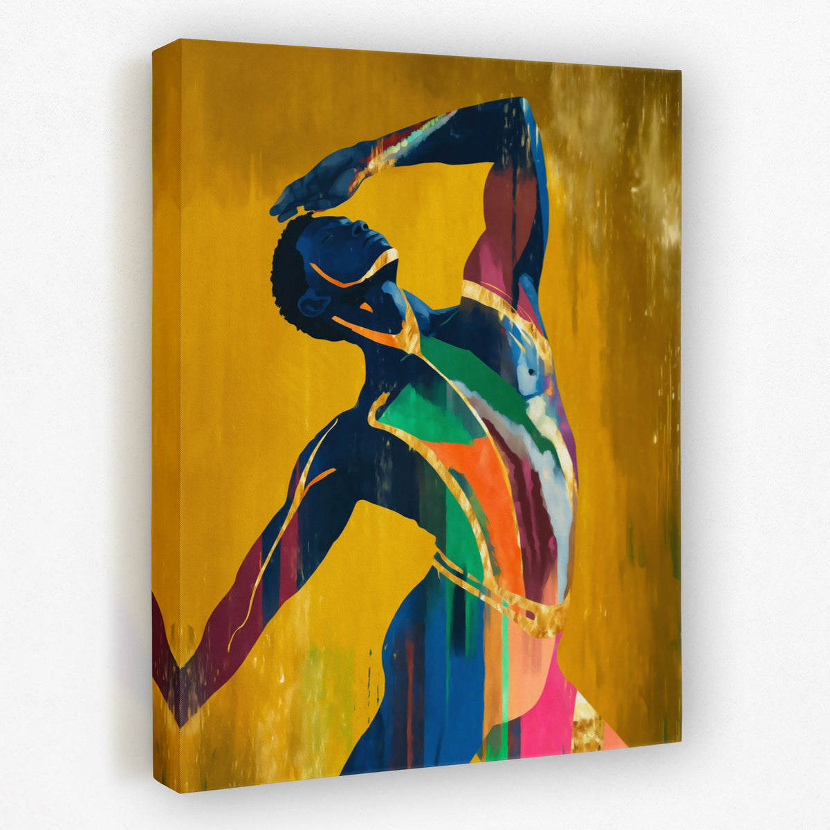 Rainbow Figure Dancing