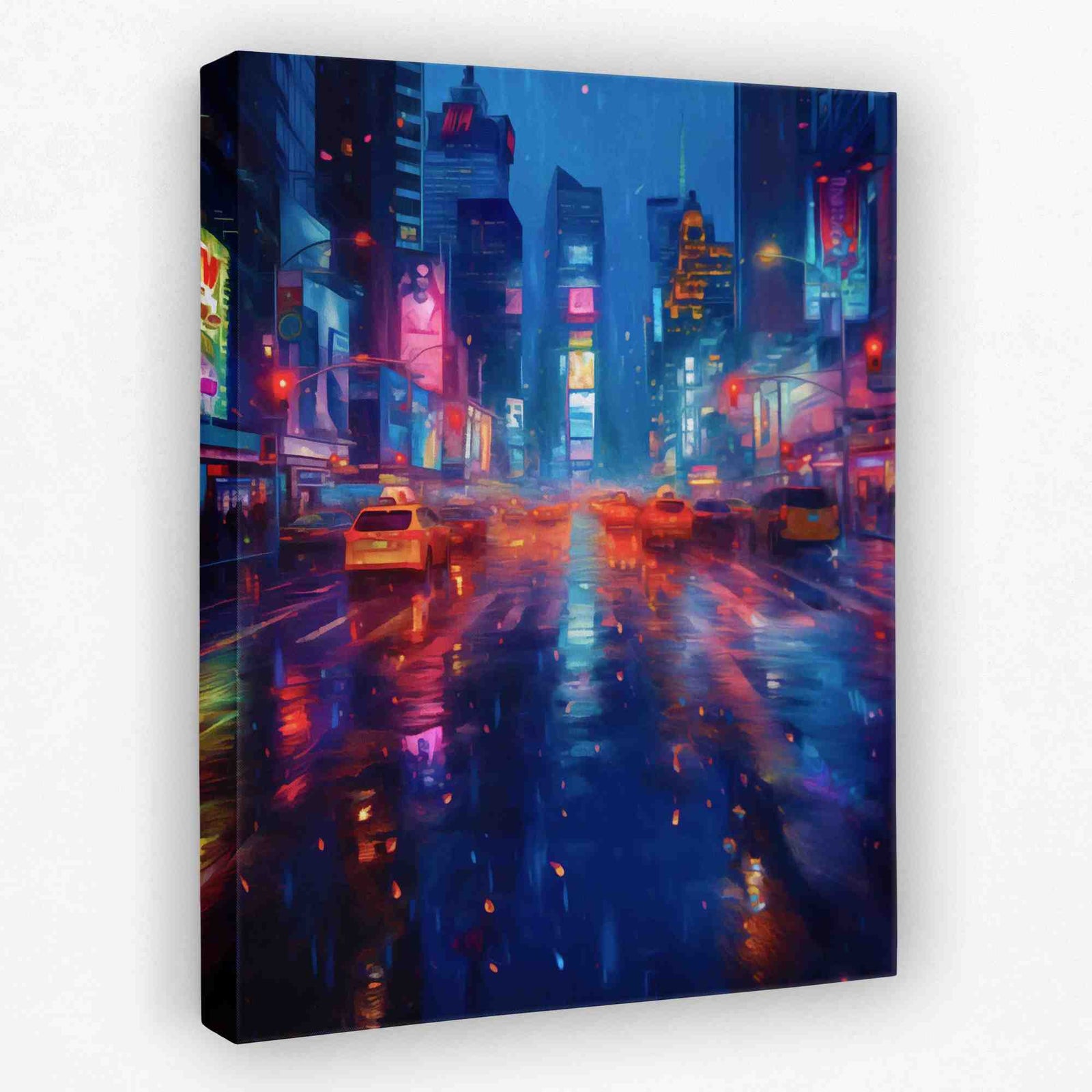 Rainy Streets - Brendan Canvas Wall Art