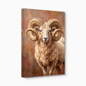 Ram Of The Badlands - Luxury Wall Art