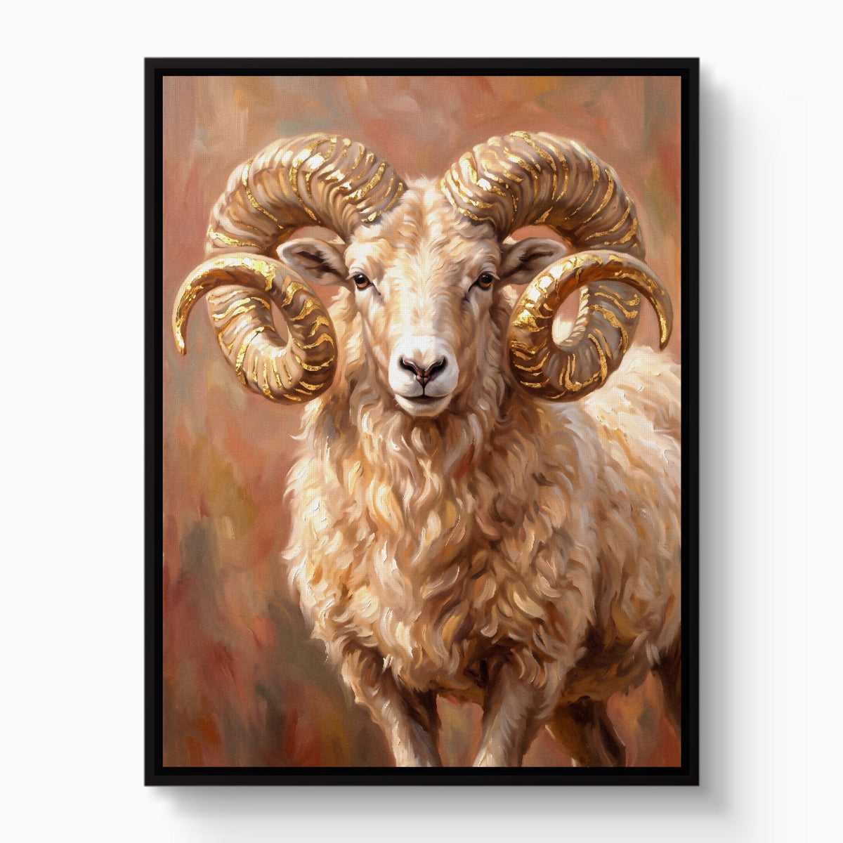 Ram Of The Badlands - Luxury Wall Art