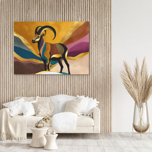 Rams Radiant Ascent - Luxury Wall Art
