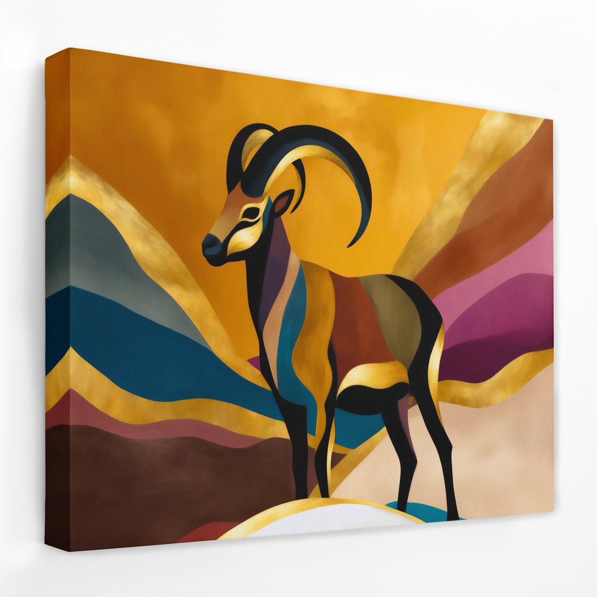 Rams Radiant Ascent - Luxury Wall Art