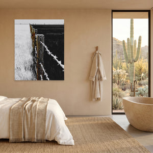 Ranch Fence Frosted — Ranch Fence Frosted Desert Home Port 14