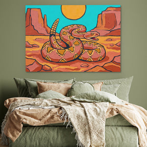 Rattlesnake Desert Noon — Rattlesnake Desert Noon Green Bedroom 50