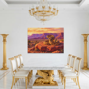 Rattlesnake Desert Sunset — Rattlesnake Desert Sunset Roman White Room Land 150