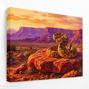 Rattlesnake Desert Sunset — Rattlesnake Desert Sunset Landscape   Side View   Mirror Wrap 95