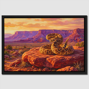 Rattlesnake Desert Sunset — Rattlesnake Desert Sunset Close Up Landscape 29