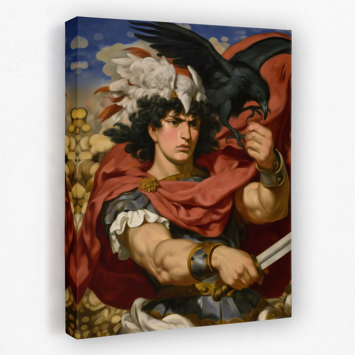 Raven's War Companion - Luxury Wall Art