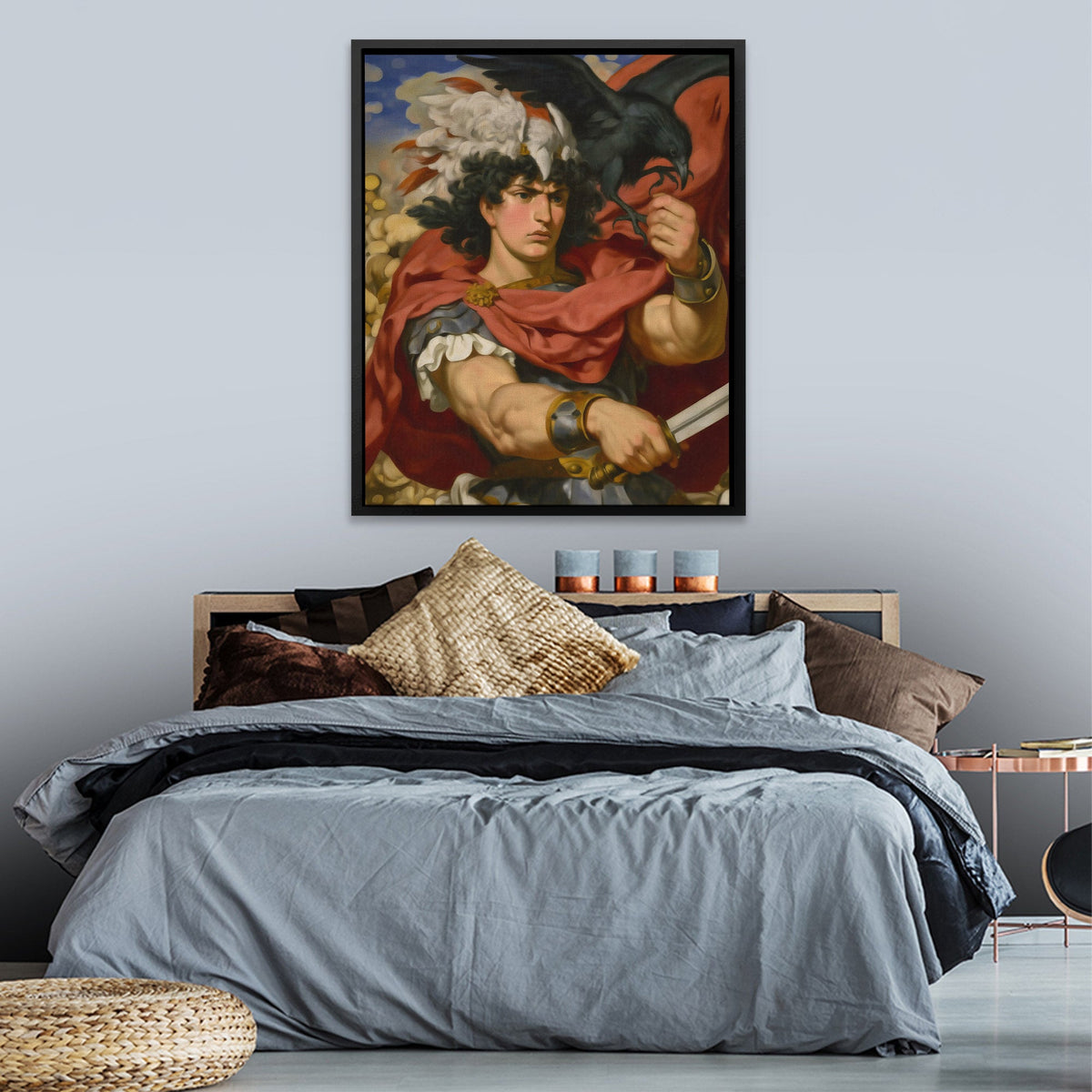 Raven's War Companion - Luxury Wall Art